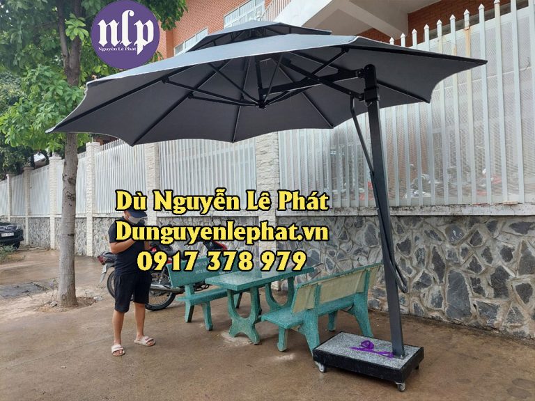 Dù Che Lệch Tâm Tròn