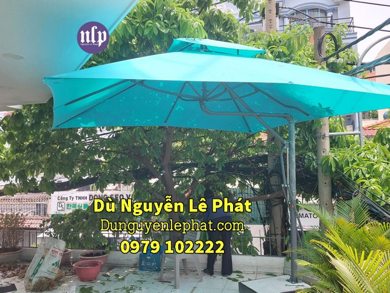 Dù Che Lệch Tâm Vuông