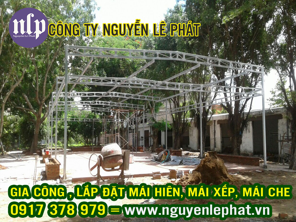 Đơn vị chuyên cung cấp bạt kéo mái hiên mái xếp mái che di động giá rẻ ở Biên Hòa Đồng Nai Hiện nay