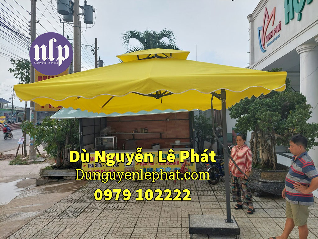 Dù Lệch Tâm Tròn Nha Trang