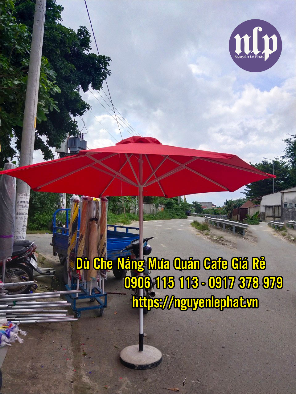 Dù Che Quán Cafe tại Tây Ninh, Địa điểm bán dù che nắng mưa quán cafe giá rẻ đẹp nhất tại Tây Ninh Mẫu Dù Cafe 2021