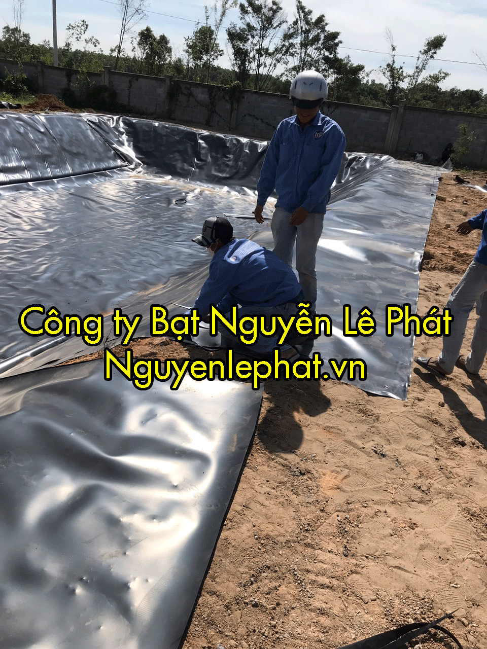 Bạt HDPE Lót Ao Hồ Chứa Nước Nuôi Cá Bến Cát