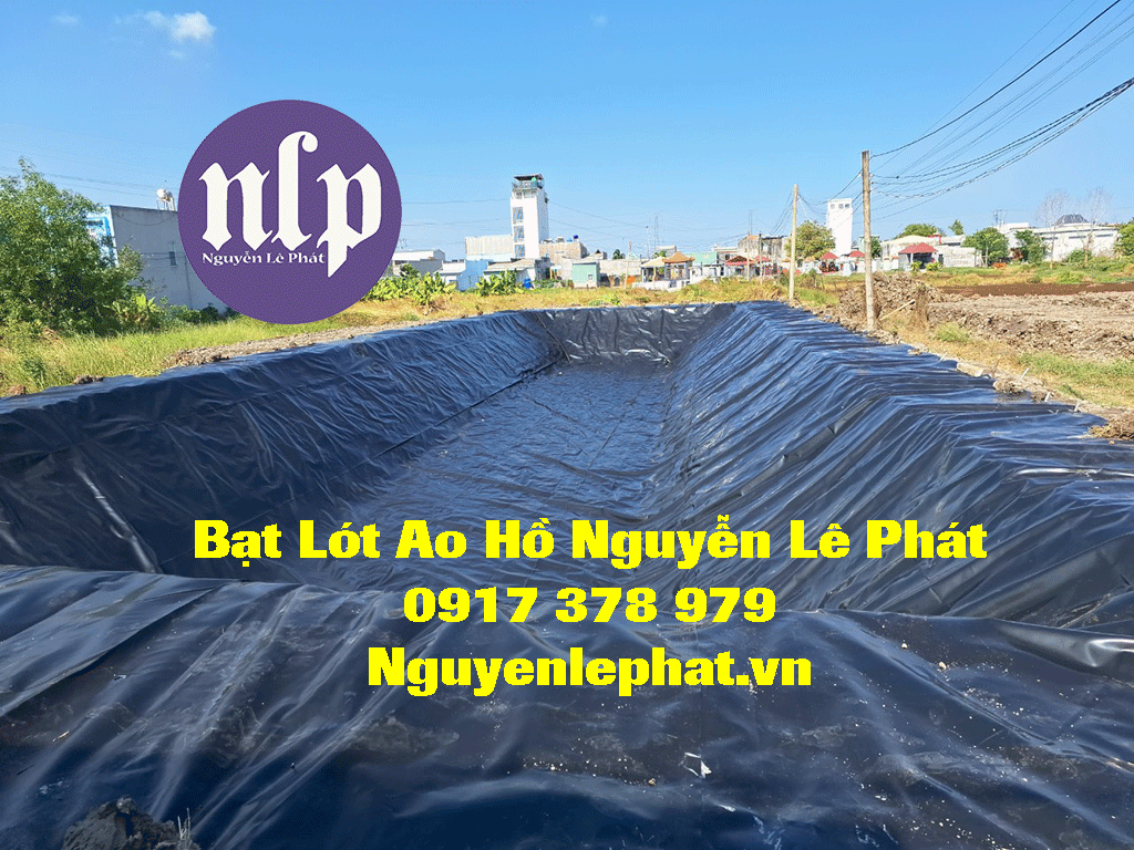 Bạt lót hồ chứa nước tại Bình Phước