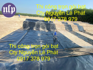 Bạt Nhựa HDPE Lót Ao Hồ Chứa Nước Tưới Cây Nuôi Cá tại Lâm Đồng