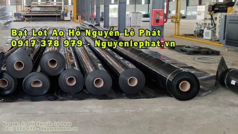 Bạt Lót Hồ Chứa Nước Tưới Cây Nuôi Cá Tôm Ninh Thuận