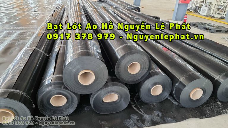 Bạt Lót Ao Hồ Chứa Nước Tưới Cây Nuôi Cá Ốc Lươn tại Củ Chi