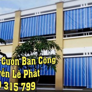 Lắp đặt Rèm che,bạt che nắng mưa ban công chung cư tự cuốn