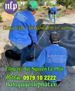 Bạt lót hồ Đak Lak, bạt nhựa HDPE lót ao hồ chống thấm tại Đắk Lắk