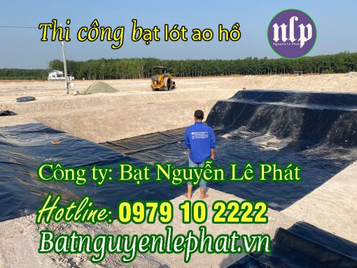 Bạt Lót Hồ Chứa Nước Tưới Cây Nuôi Cá Tôm Ninh Thuận