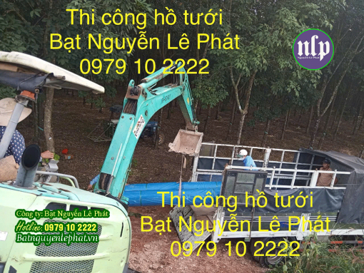 Bạt Lót Ao Hồ Chứa Nước Tại Đồng Phú