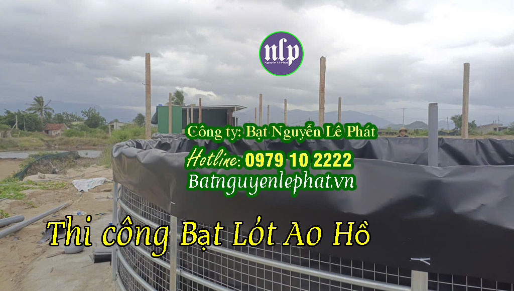 Bạt Lót Ao Hồ Chứa Nước Nuôi Cá Tôm HDPE Tại Sơn La