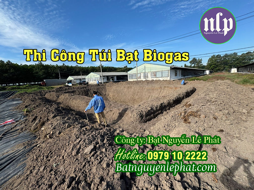 Túi Biogas tại Lộc Ninh