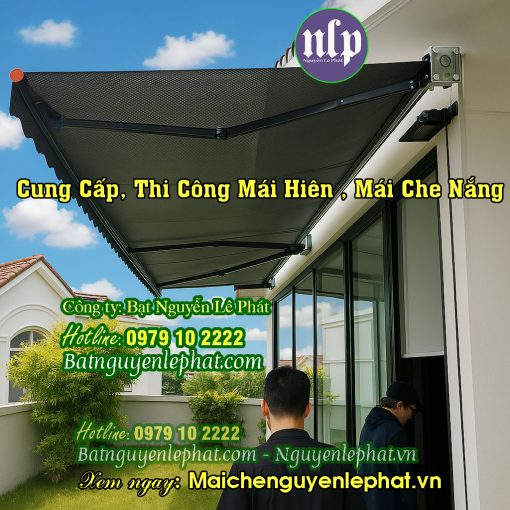 Thay Bạt Mái Hiên Mái Che, Thay Bạt Cuốn Mái Hiên Tại Quận 7