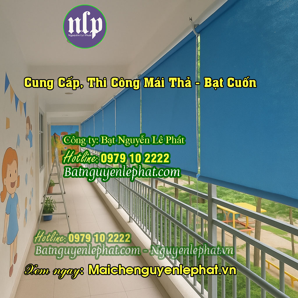 Lắp bạt thả che nắng mưa Biên Hòa Lắp bạt thả che nắng mưa Biên Hòa