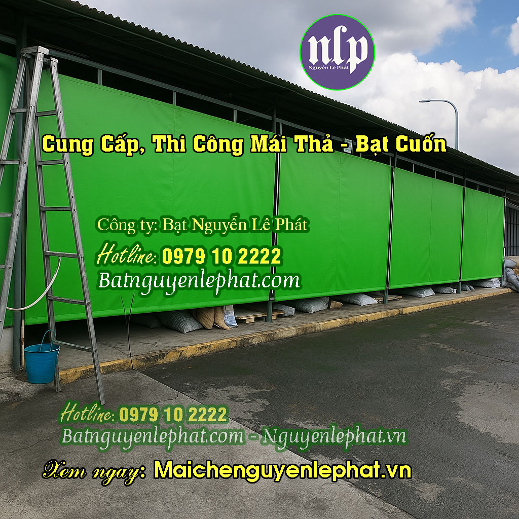Lắp bạt thả che nắng mưa Biên Hòa Lắp bạt thả che nắng mưa Biên Hòa