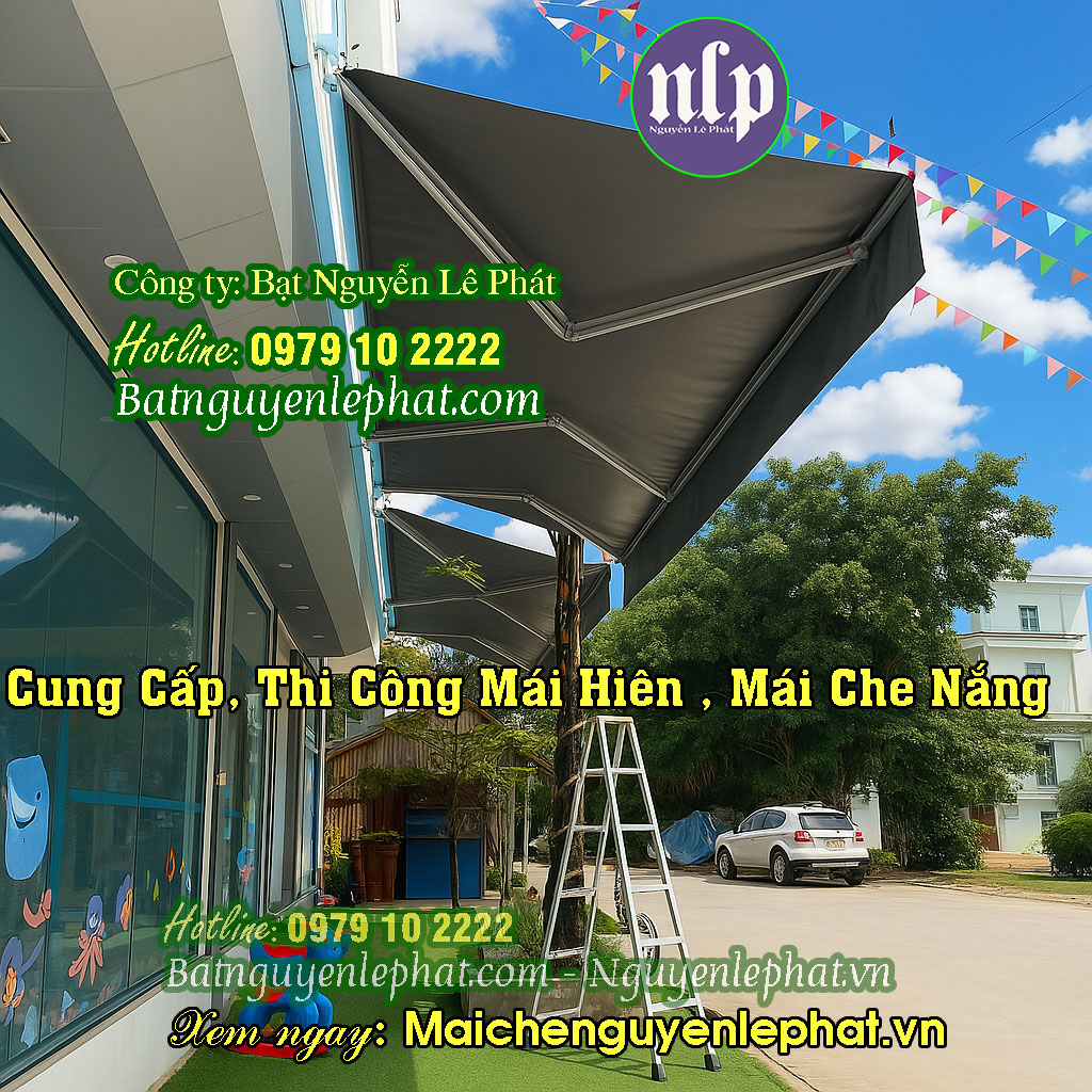 Mái che nhà để xe tại Biên Hòa