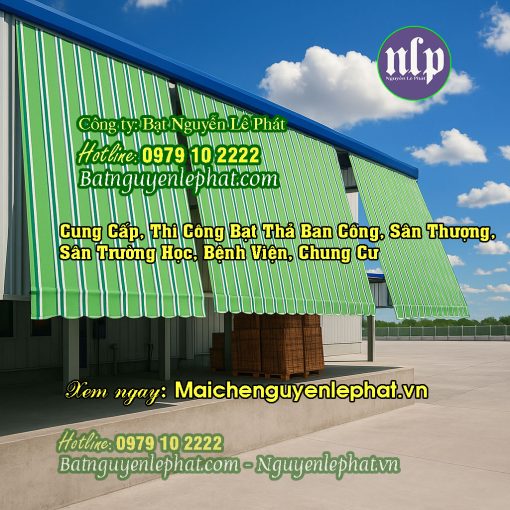 Bạt Che Nắng Mưa Tự Cuốn Tại Quận 2 TPHCM - Báo Giá Thay Mái Bạt Thả Tự Cuốn Quận 2