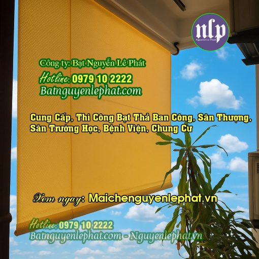 Bạt Che Nắng Mưa Tự Cuốn Tại Quận 2 TPHCM - Báo Giá Thay Mái Bạt Thả Tự Cuốn Quận 2