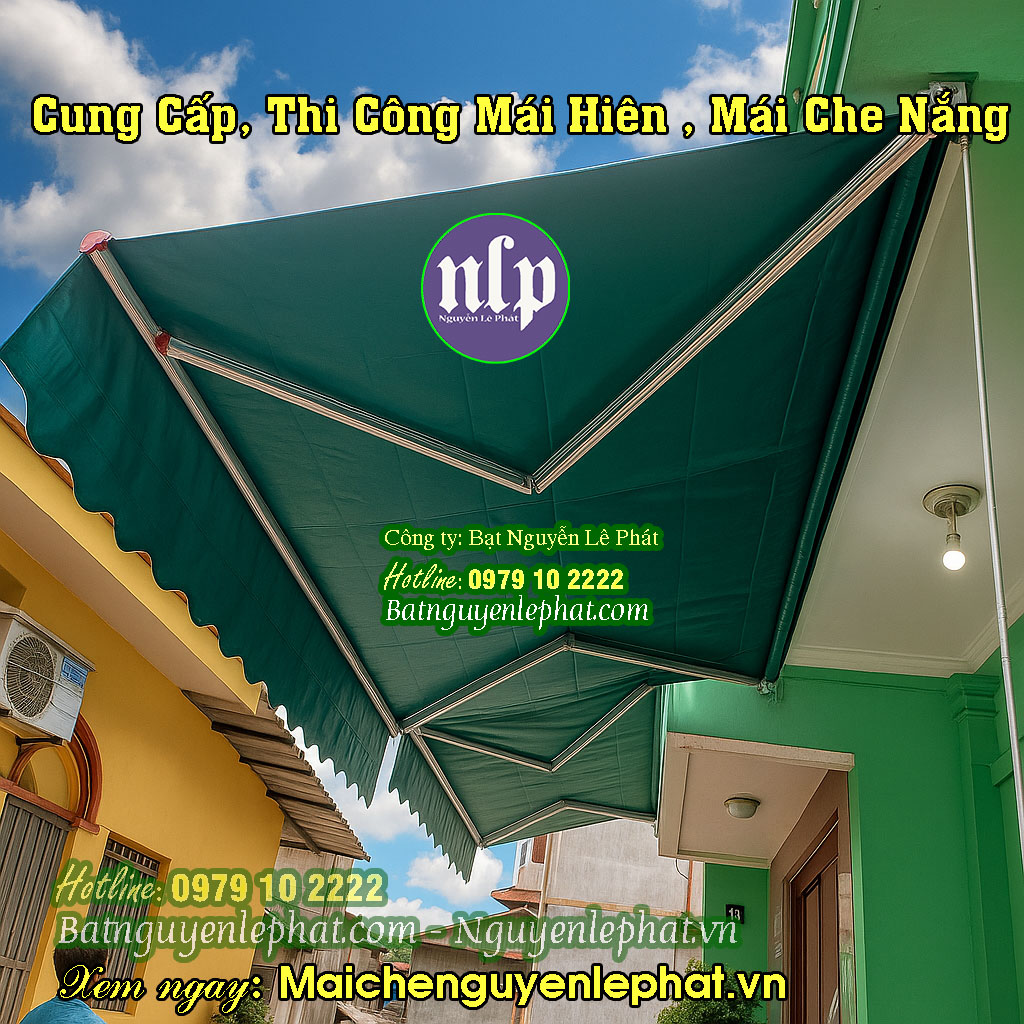 Lắp bạt mái che quay tay Biên Hòa Lắp bạt mái che quay tay Biên Hòa