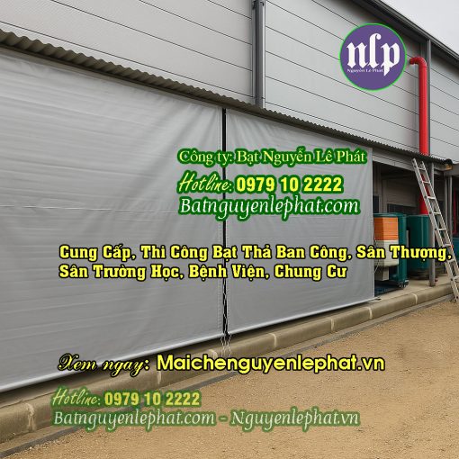 Bạt Che Nắng Mưa Giá Rẻ Quận 7 – Báo Giá Mái Thả Tự Cuốn Đẹp Rẻ Quận 7 HCM